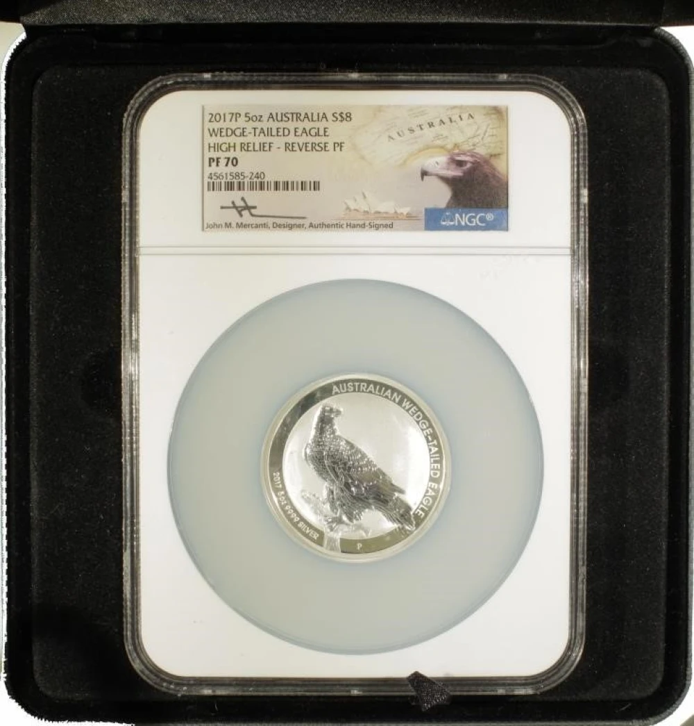 Australia. 2017 5 Ounce Wedge Tailed Eagle