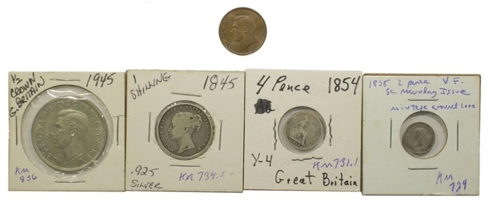 Great Britain. Denomination Mix
