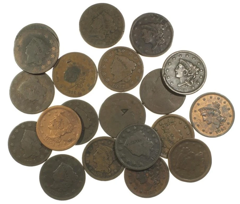 Good to VF Large Cents Group