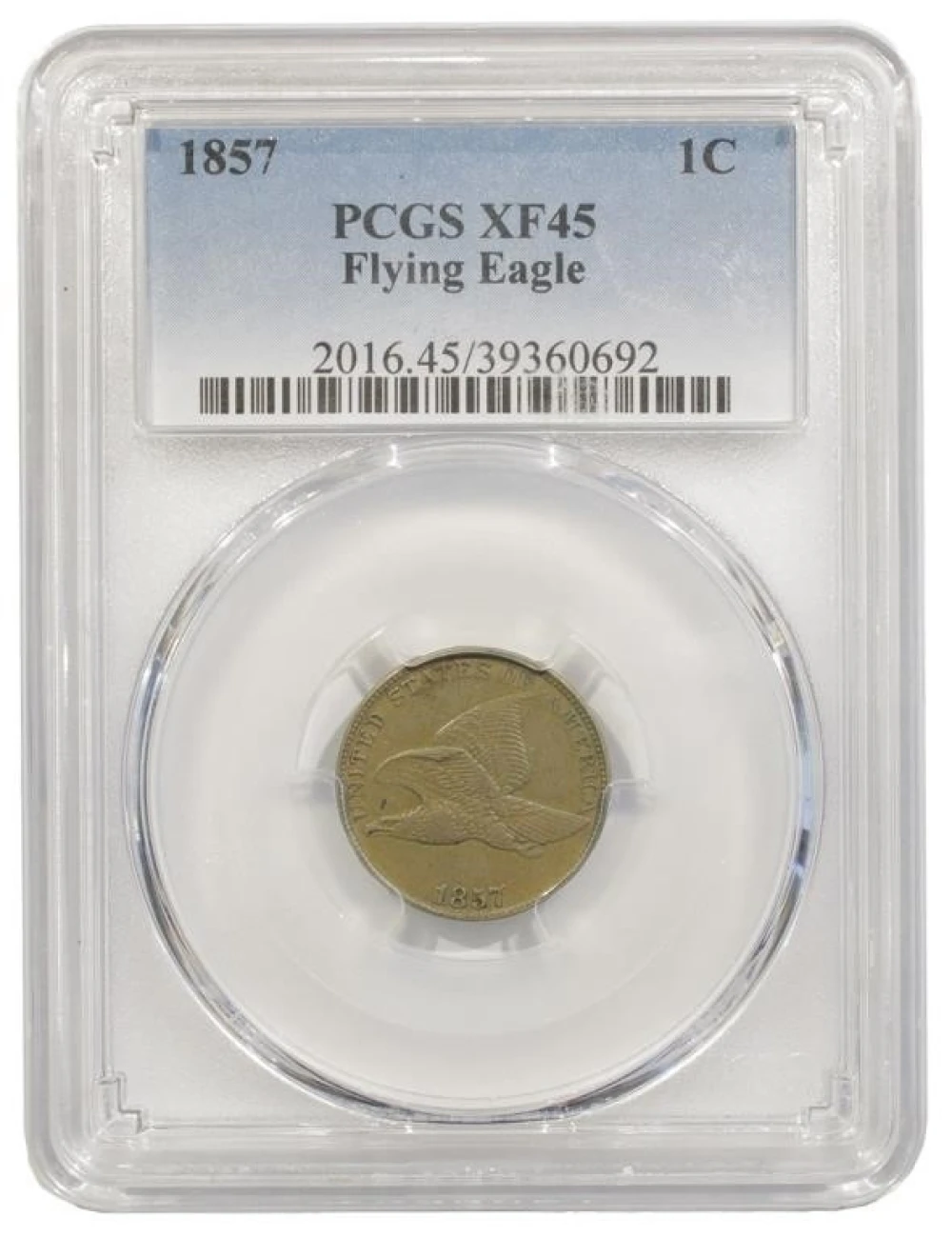 Choice EF 1857 Flying Eagle Cent