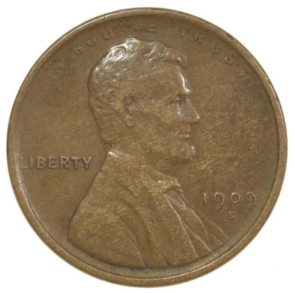 Choice VF 1909-S Lincoln Cent