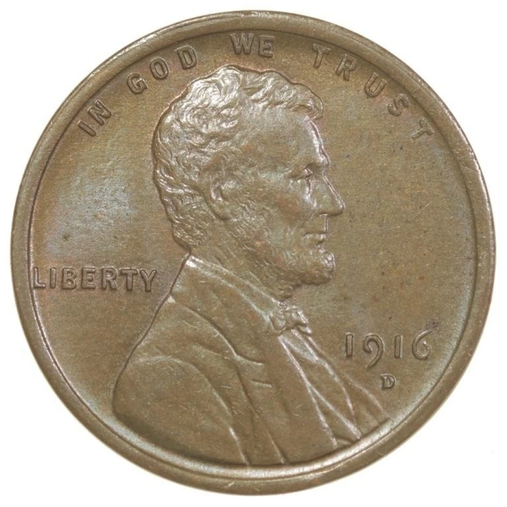Select BN Unc 1916-D Cent