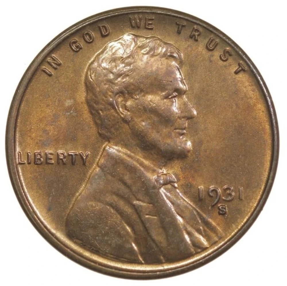 RB Unc 1931-S Cent