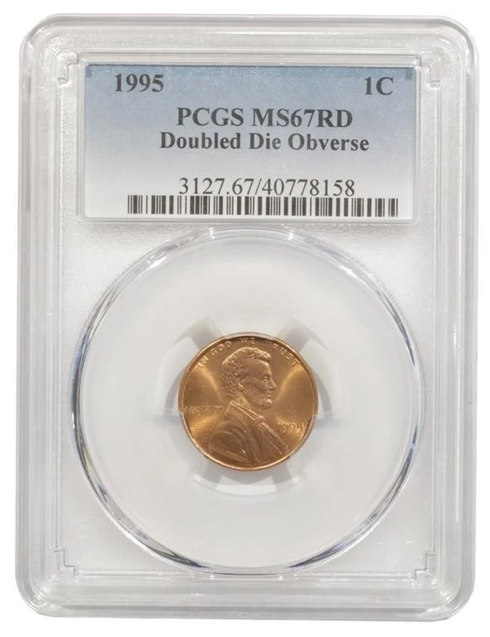 Superb RD Gem 1995 Double Die Cent