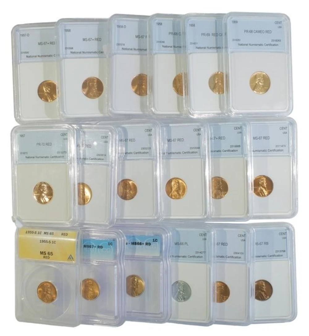 Certified Group of Lincoln Cents