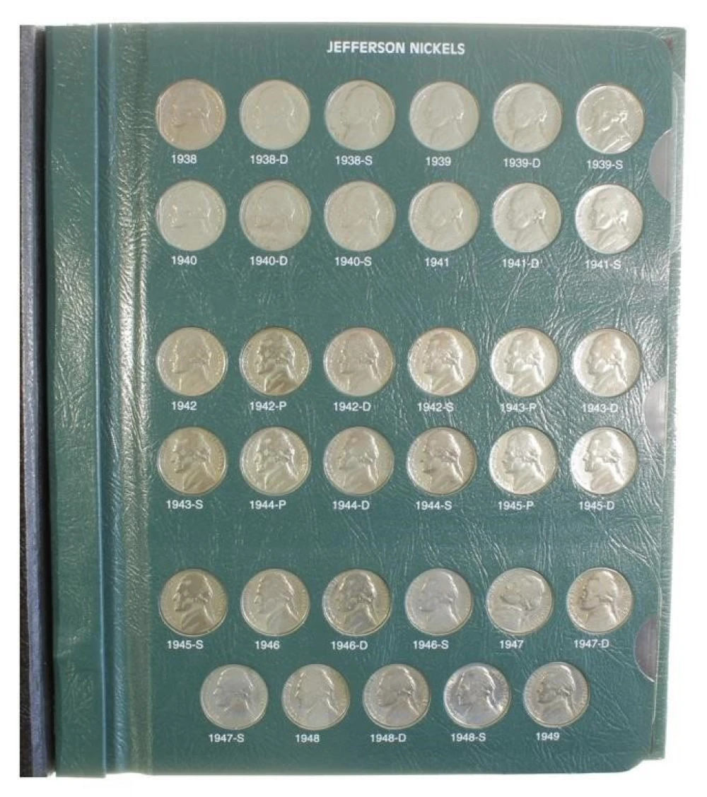 1938-2019 Set Jefferson Nickels