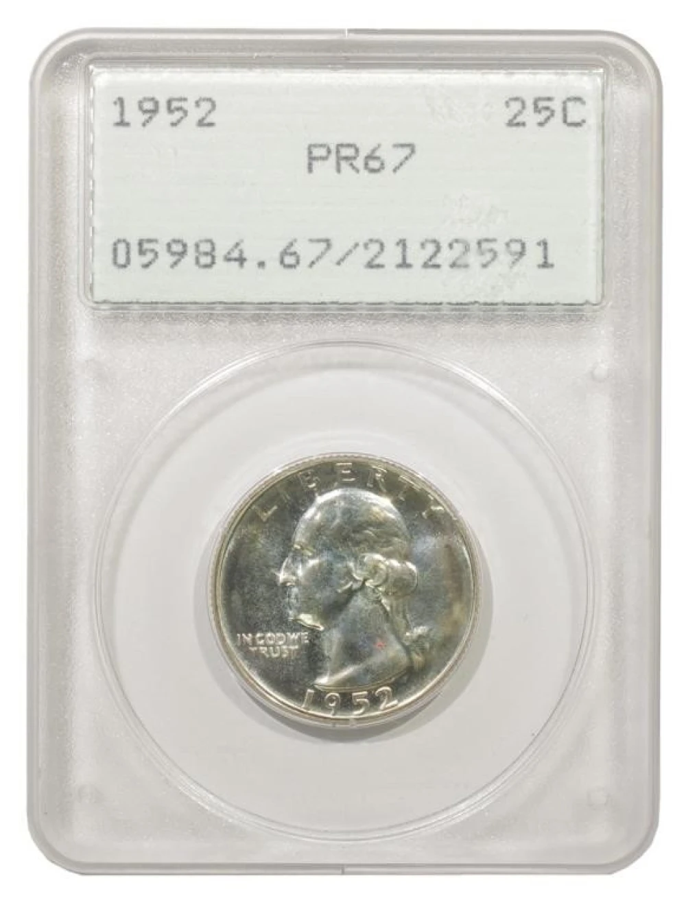 Superb Gem Proof 1952 Quarter
