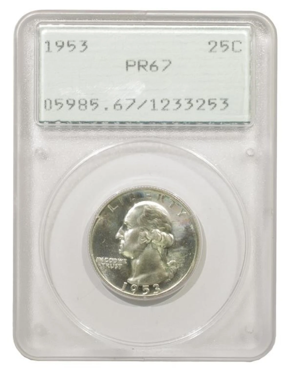 Superb Gem Proof 1953 Quarter