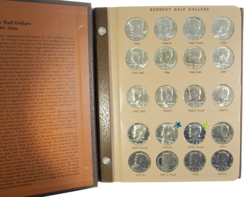 Kennedy Half Dollar Set 1964-2007