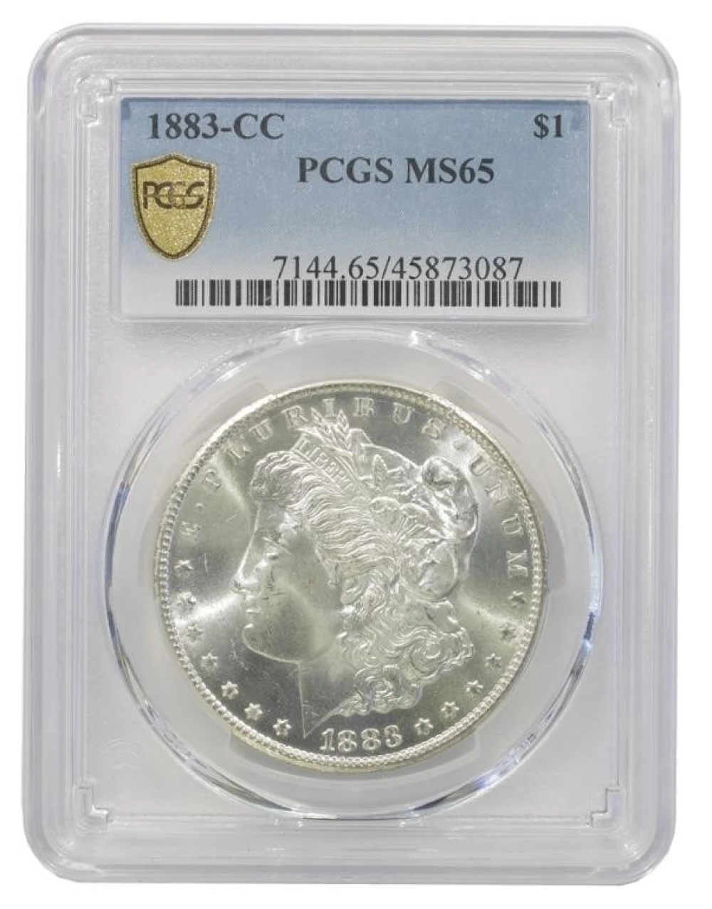 Gem Unc 1883-CC Morgan Dollar