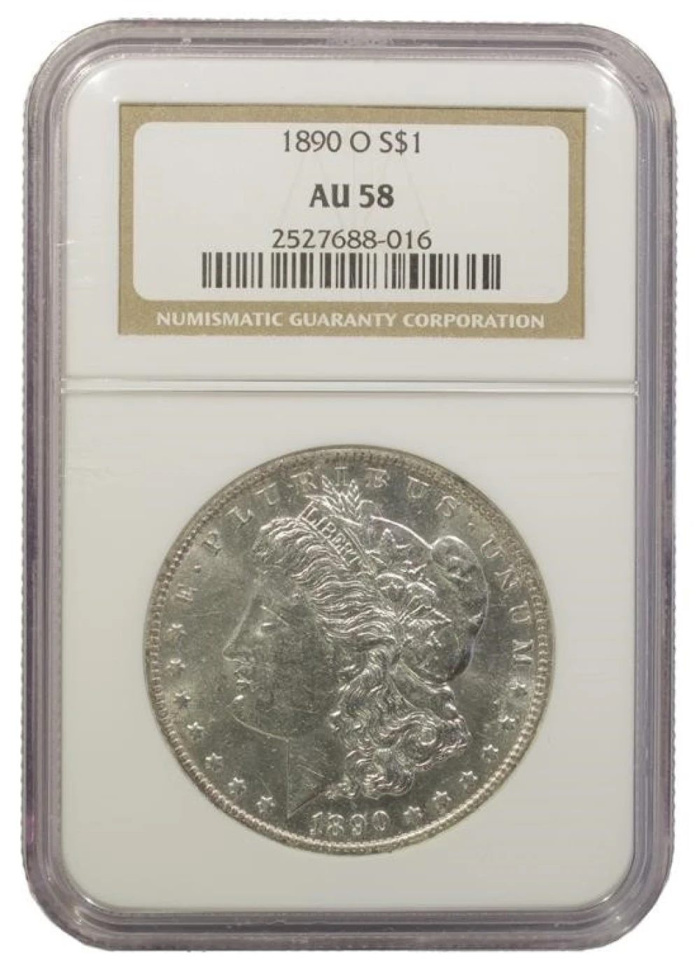 Very Choice AU 1890-O Morgan $1