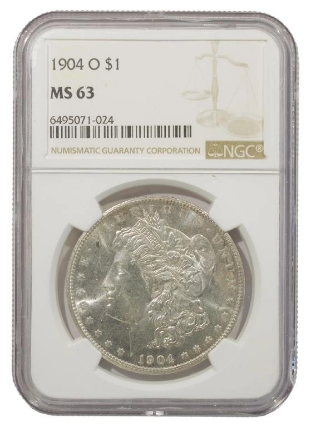 Choice Unc 1904-O Morgan Dollar