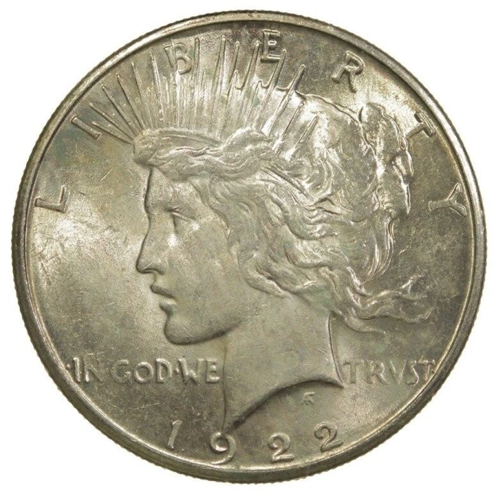 Unc 1922-S Peace $1