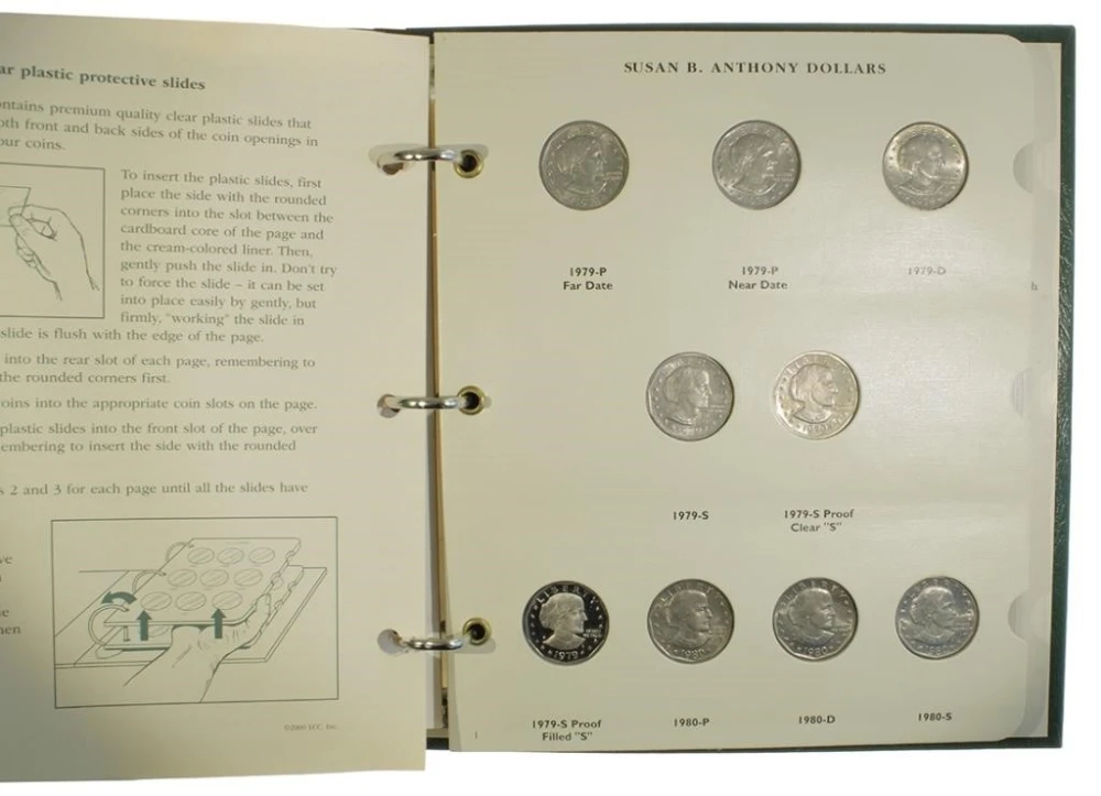 Complete Set Susan B. Anthony Mini-Dollars