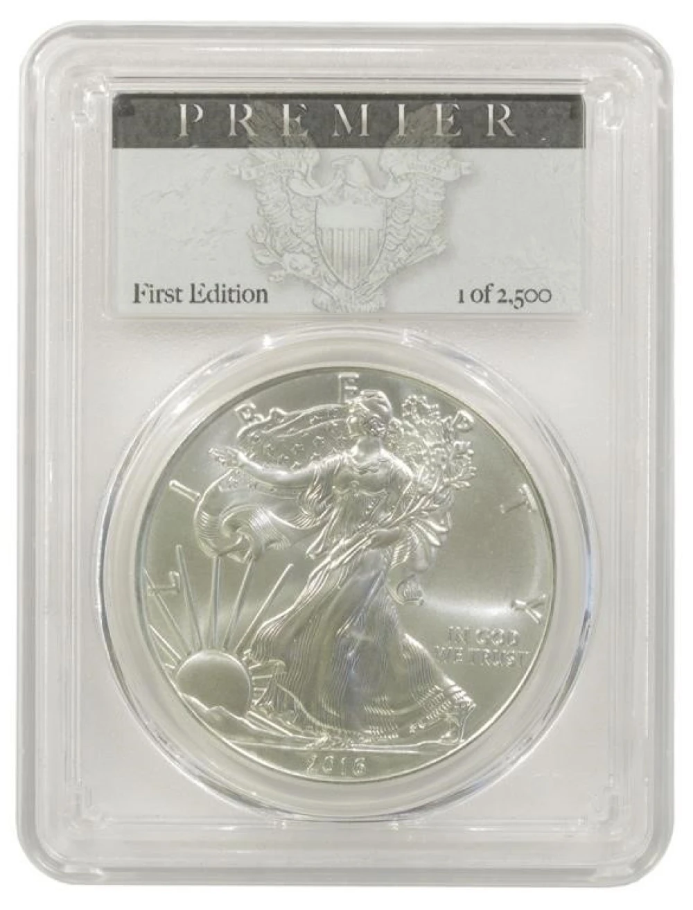 Perfect Mint State 2016 Silver Eagle $1