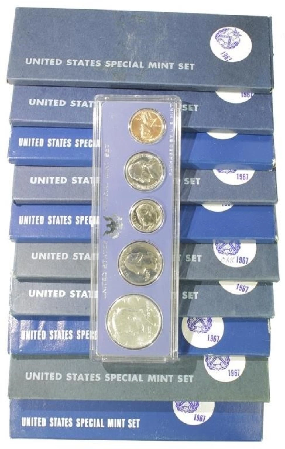 10 1967 Special Mint Sets