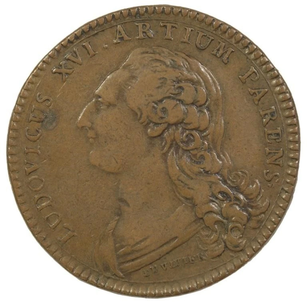 France. 1764 Copper Jeton