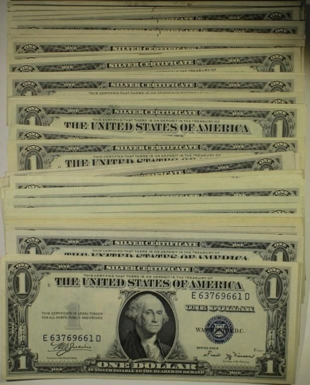 Better $1Silver Certificate Lot