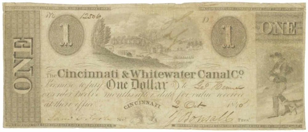 Ohio. Cincinnati. October 2, 1840 $1