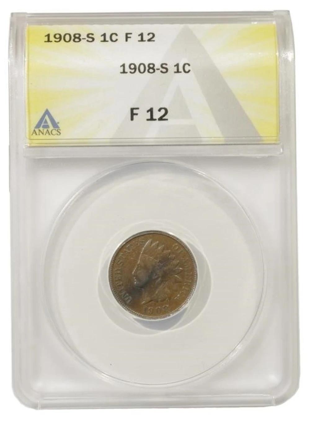 Semi Key 1908-S Indian Cent
