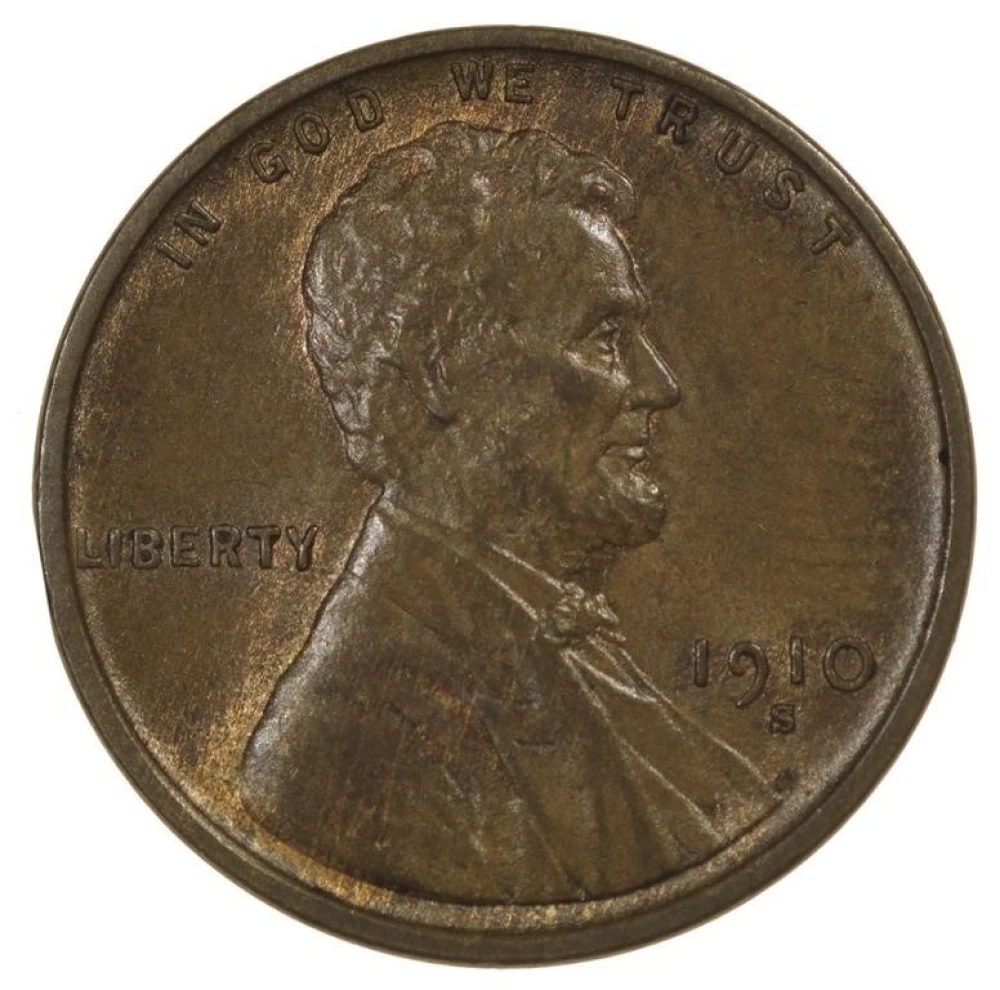Very Choice AU 1910-S Cent