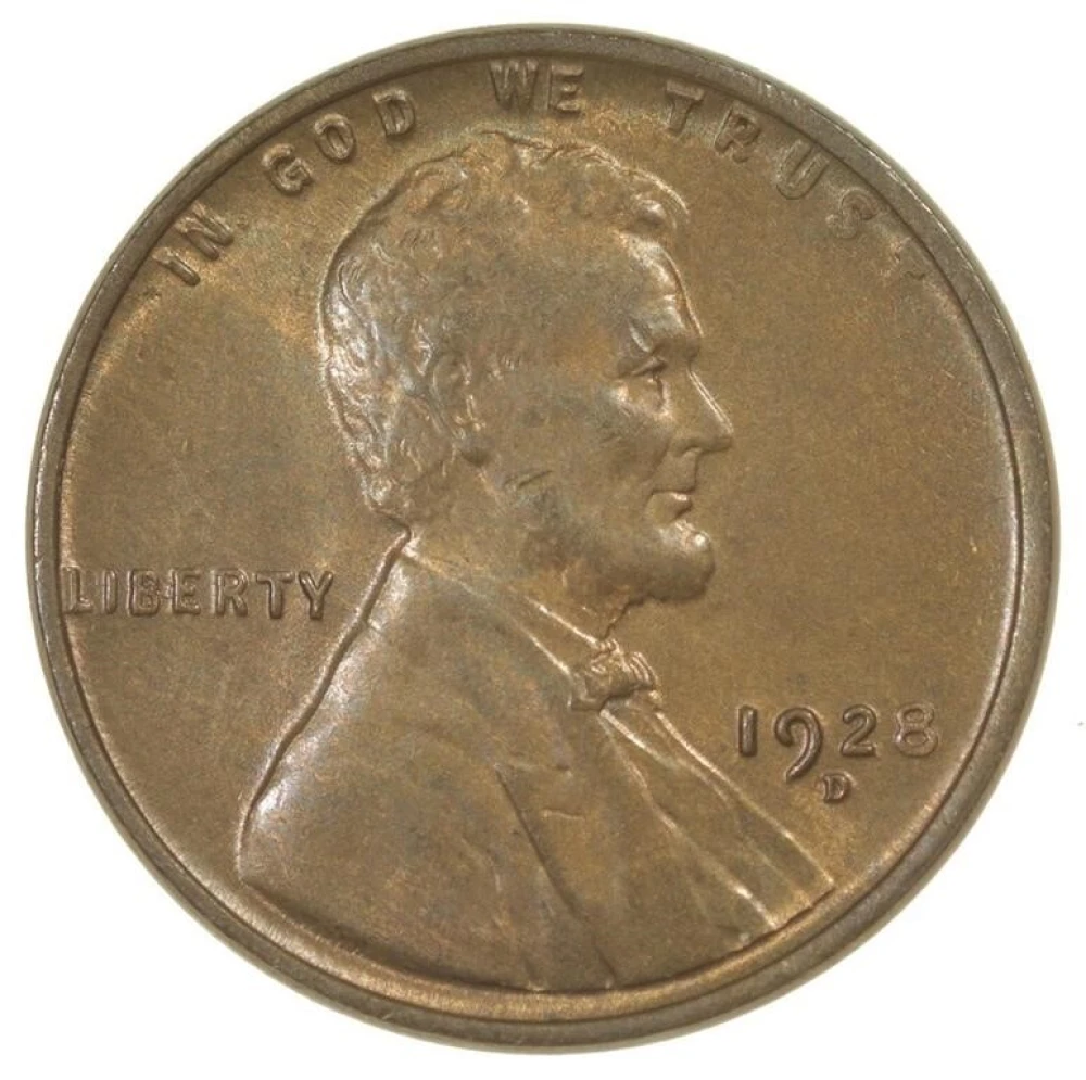Choice RB Unc 1928-D Cent