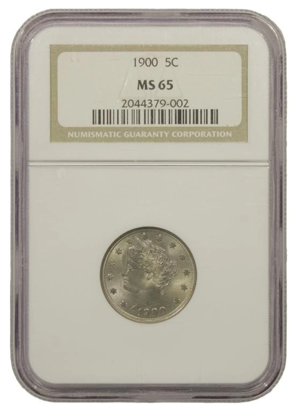Gem Mint State 1900 Nickel