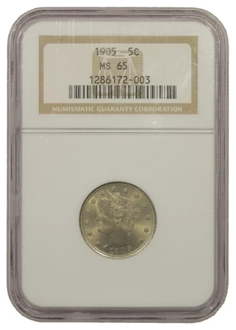 Gem Unc 1905 Nickel