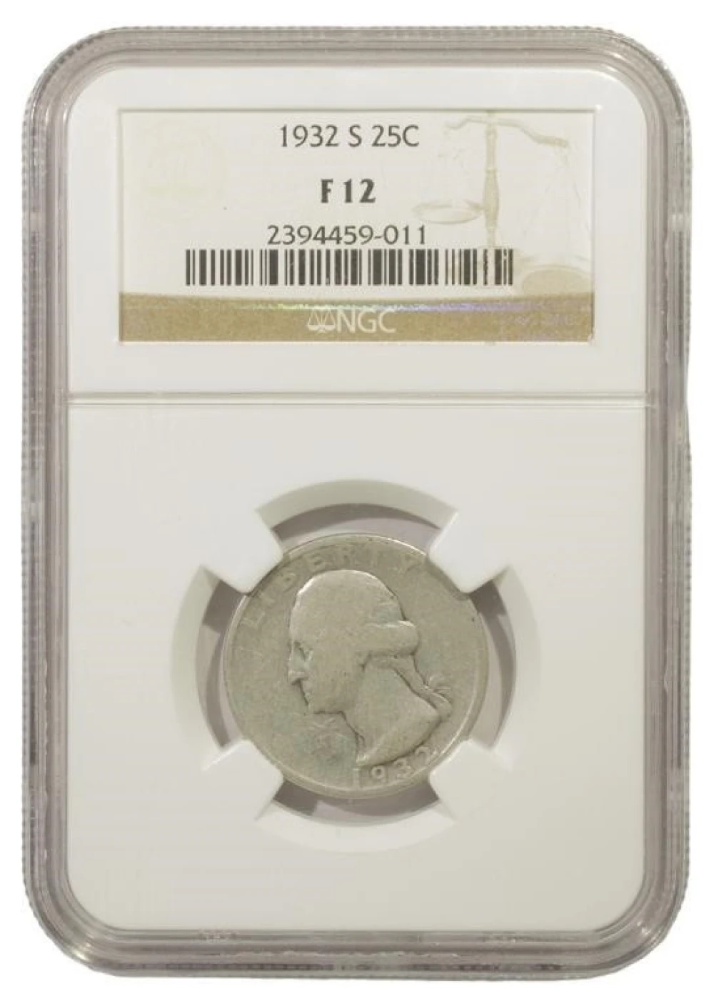 Fine 1932-S Quarter