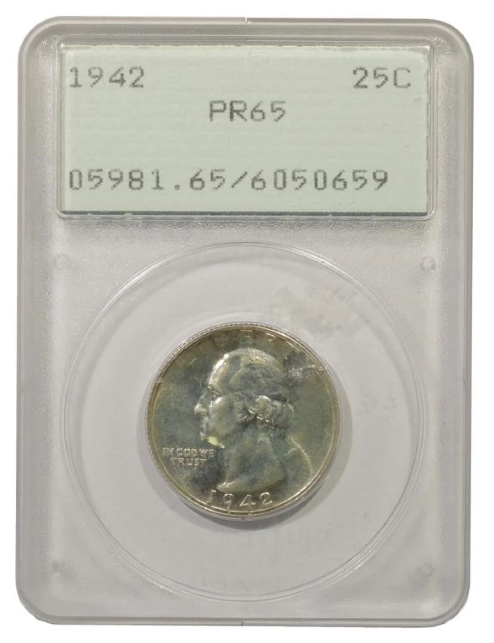 Gem Proof 1942 Quarter