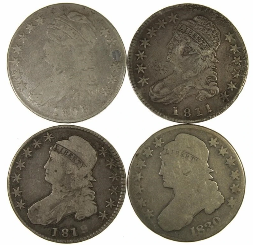 Cull Bust Half Dollar Group