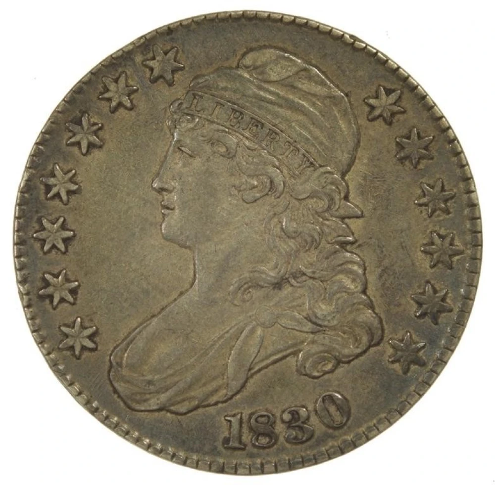 Choice EF 1830 Half Dollar