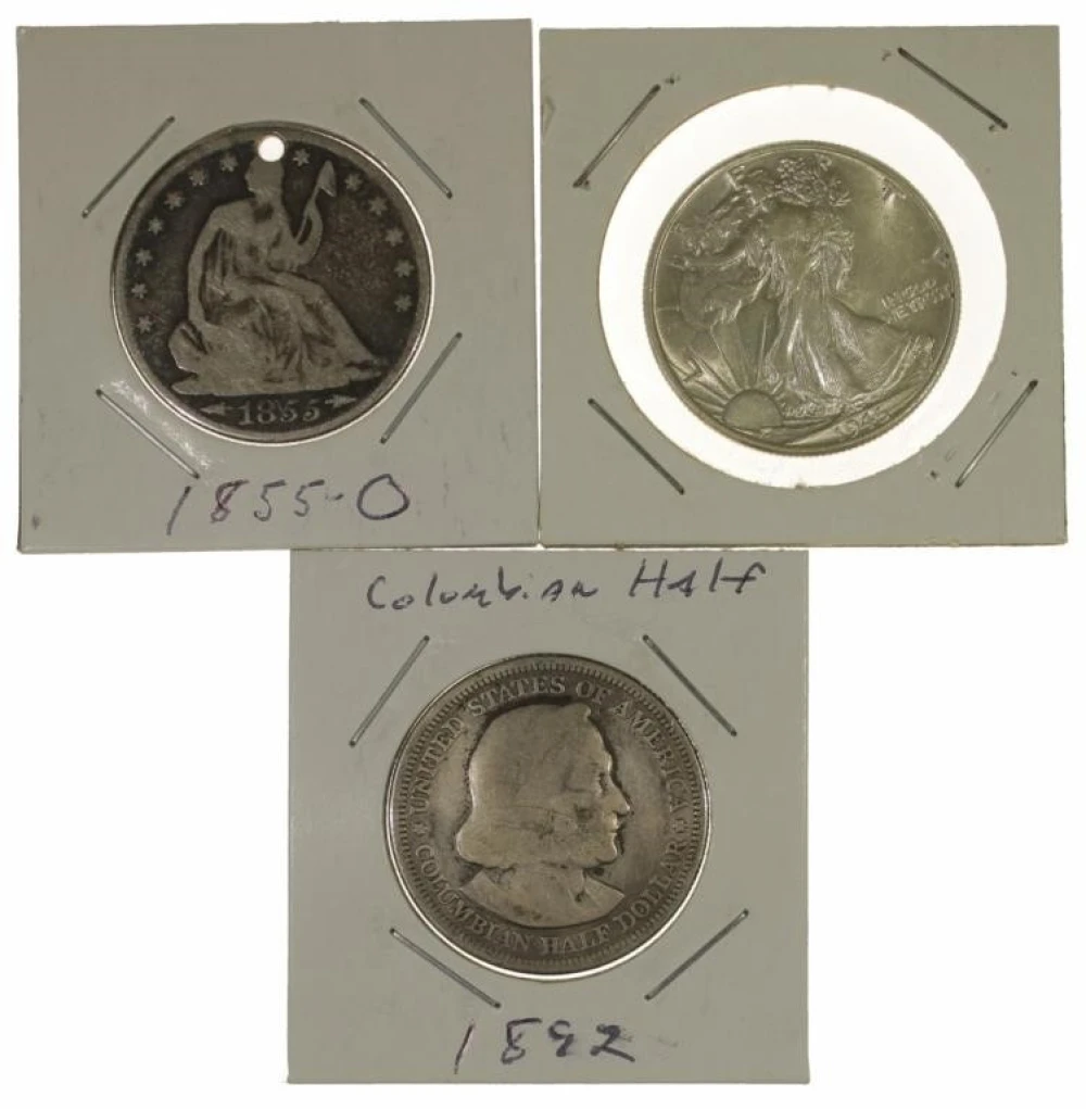 Eclectic Half Dollar Threesome