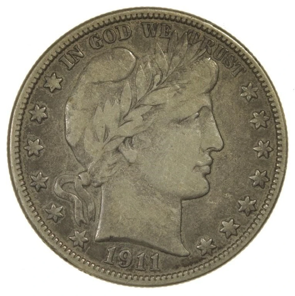 VF 1911-D Half Dollar