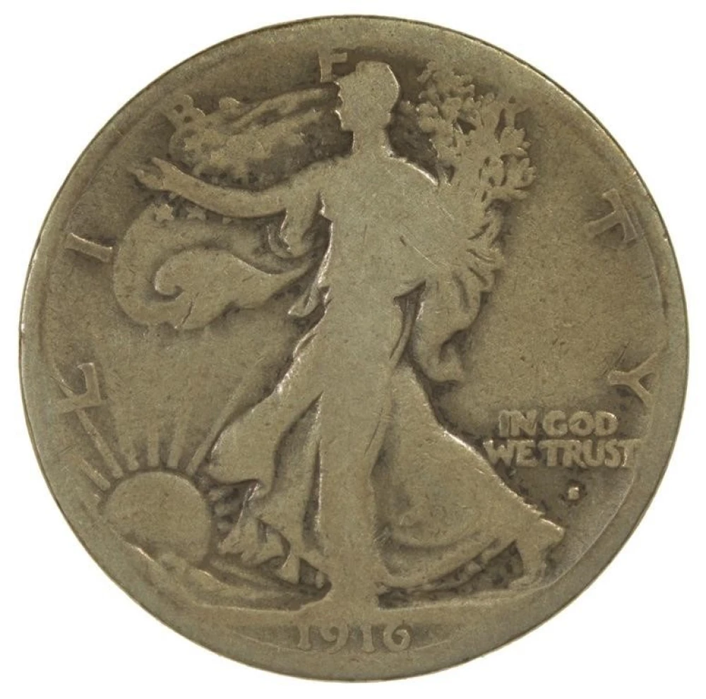Good 1916-S Half Dollar