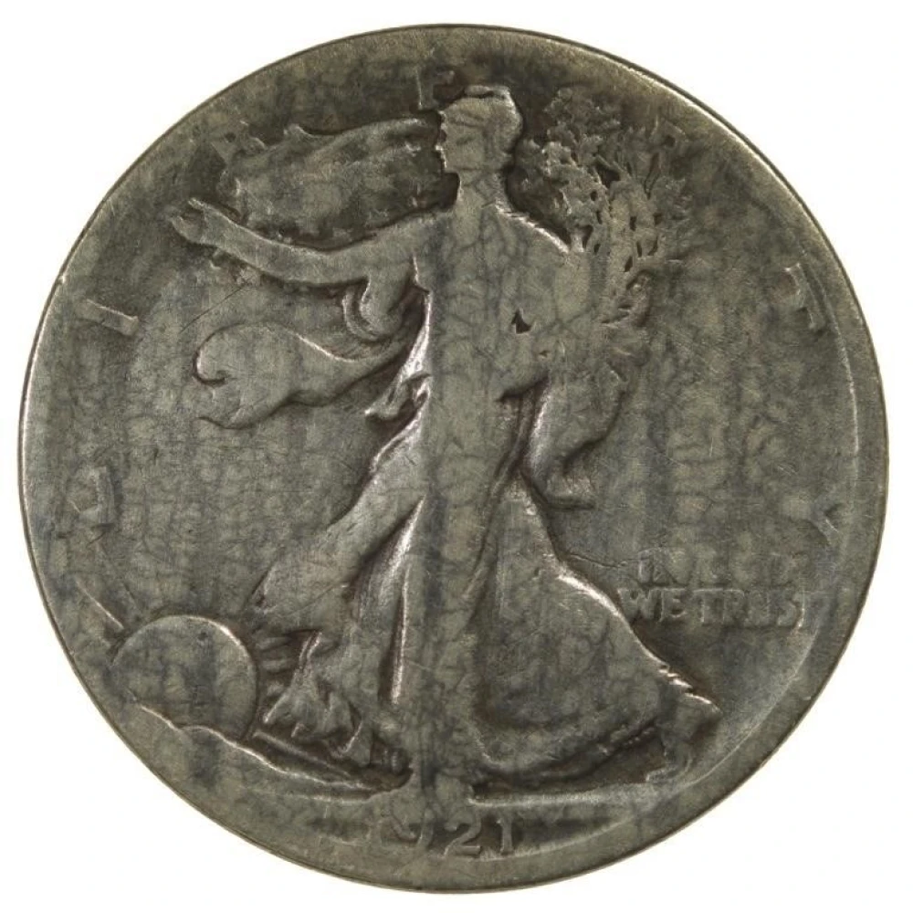 Good 1921-D Half Dollar