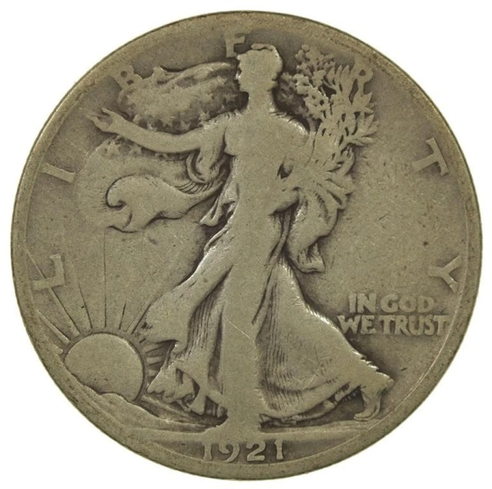 Good 1921-S Half Dollar
