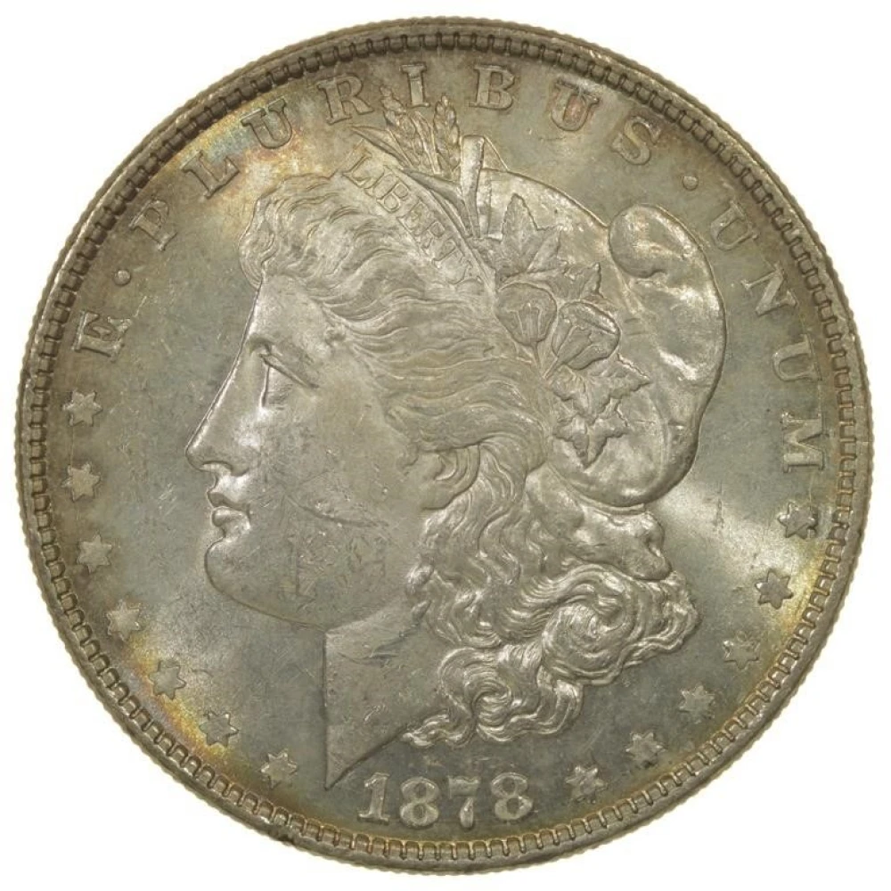 Select Unc 1878 8 Tailfeathers Morgan $1