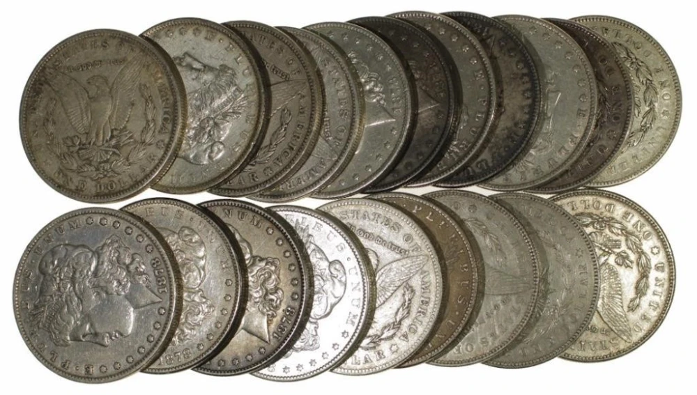 Mixed 1878 Morgan Dollar Roll