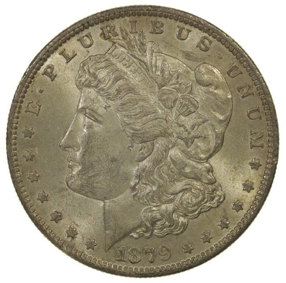 Toned 1879-O Morgan $1