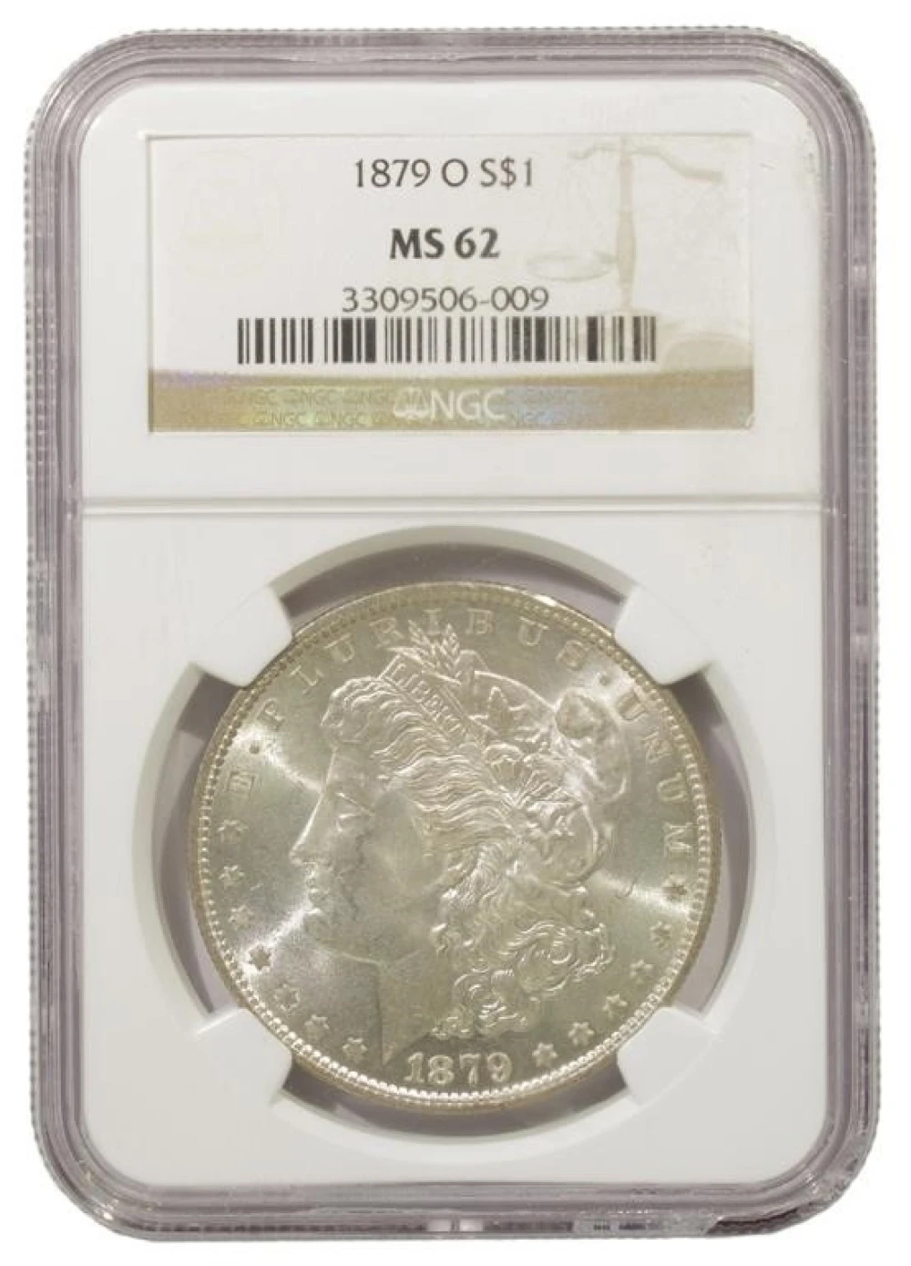 Select UNC 1879-O Morgan $1