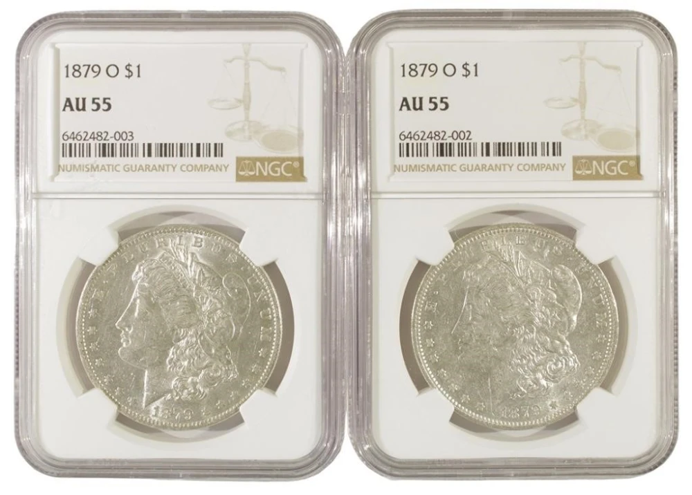 1879-O Morgan Dollar Pair