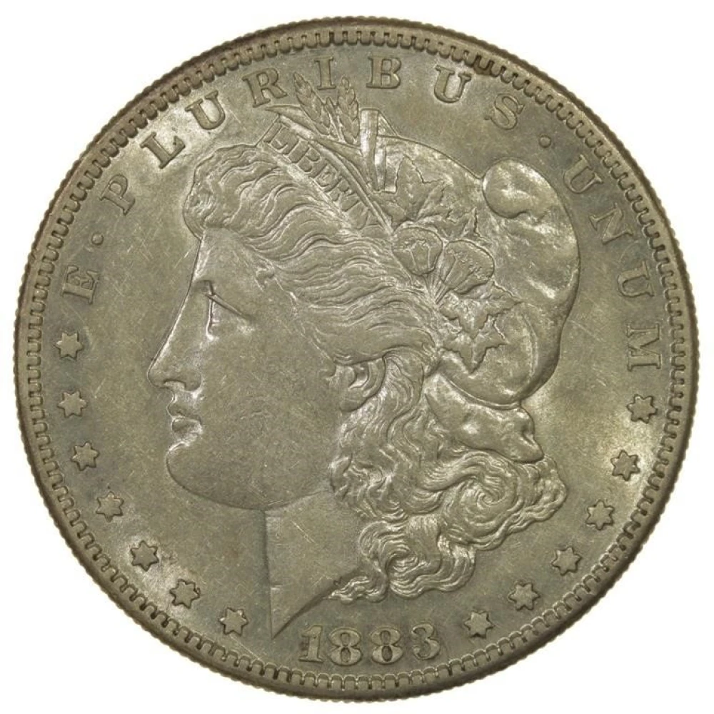 Choice AU 1883-S Morgan $1