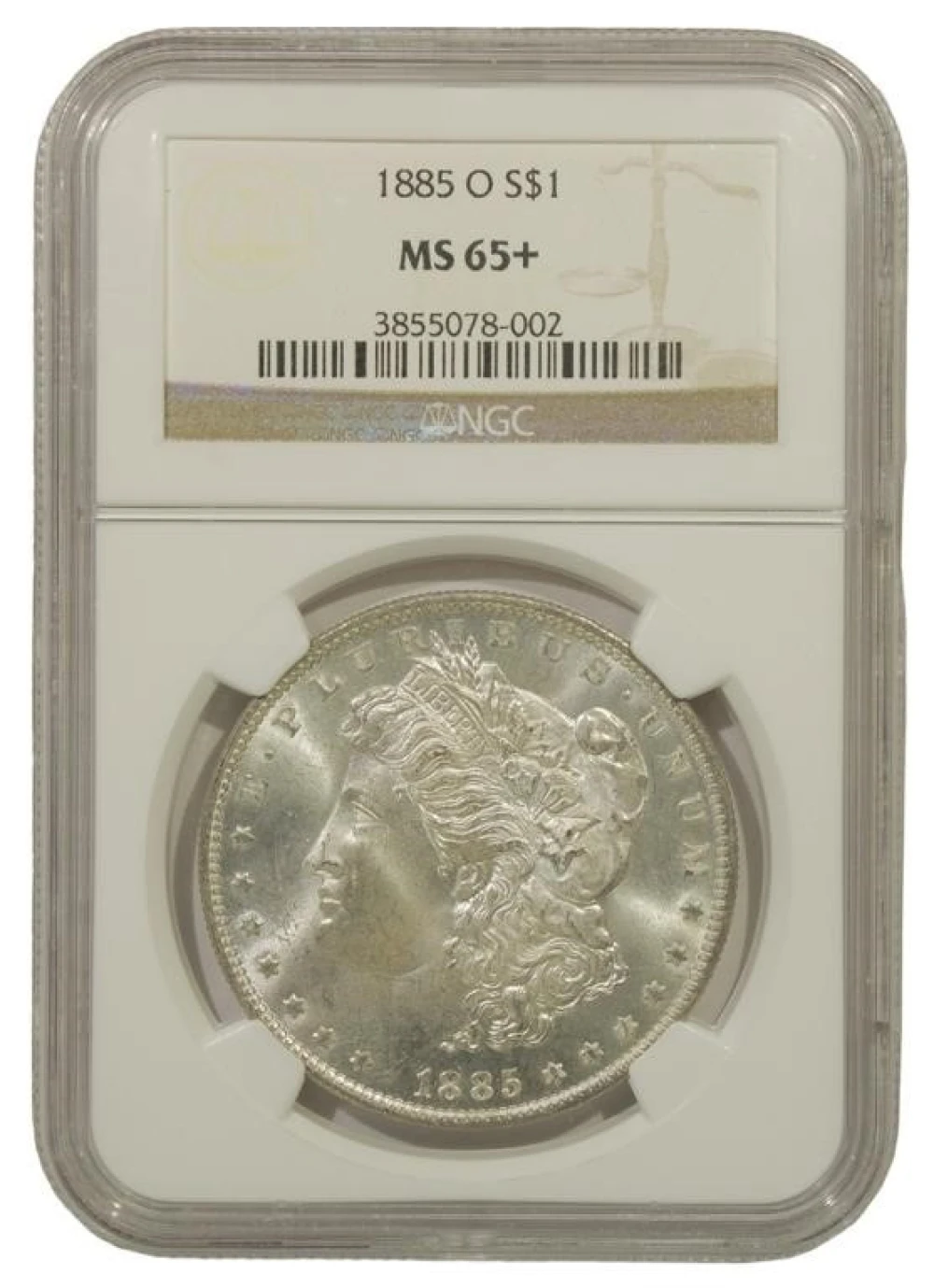 Gem+ Unc 1885-O Morgan Dollar