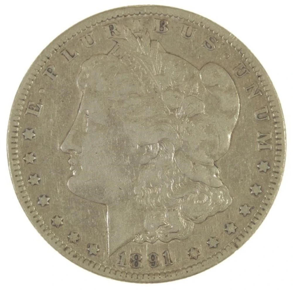 A 2nd 1891-CC Morgan Dollar