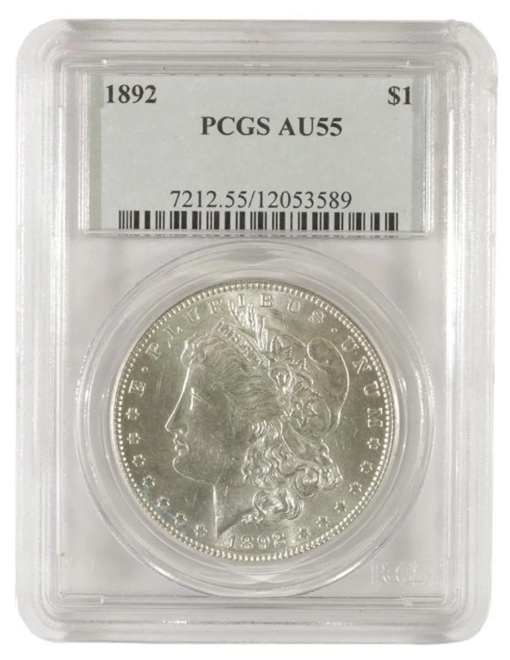 Choice AU 1892 Morgan Dollar