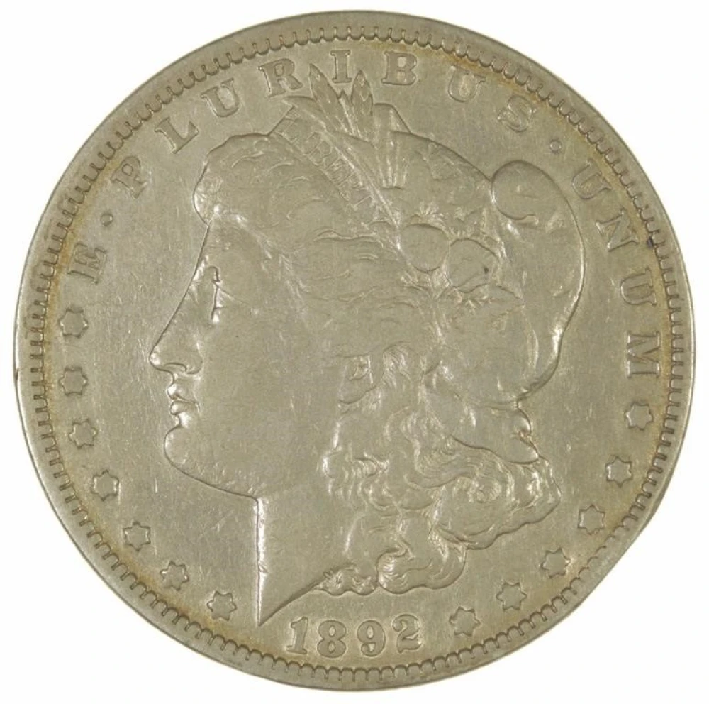 1892-CC Morgan $1
