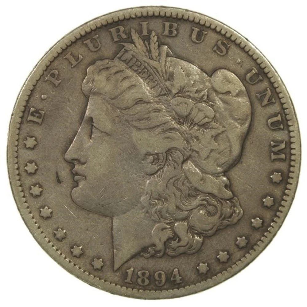 VF 1894 Morgan Dollar
