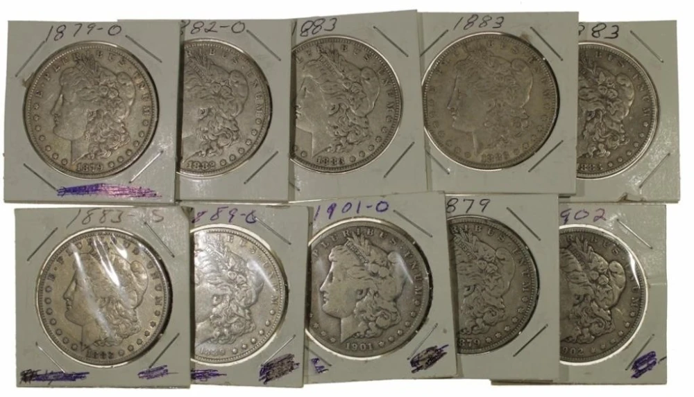 VG to EF Morgan Dollar Group