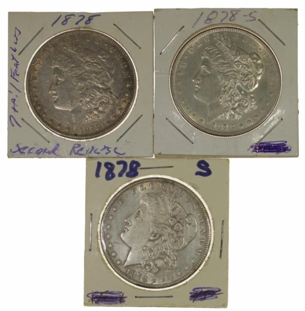 Morgan Dollar Threesome